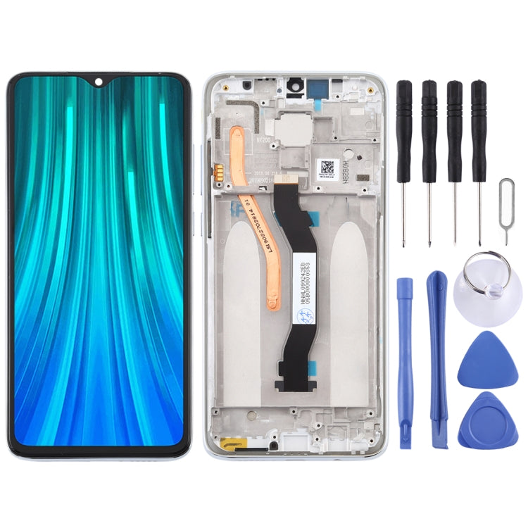 LCD Screen and Digitizer Full Assembly with Frame (Double SIM Card Version) for Xiaomi Redmi Note 8 Pro, For Xiaomi Redmi Note 8 Pro, For Xiaomi Redmi Note 8 Pro (Double card), For Redmi Note 8 Pro