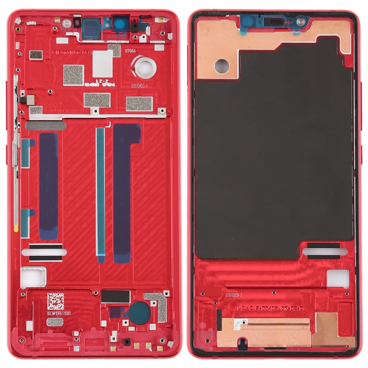Middle Frame Bezel with Side Keys for Xiaomi Mi 8 SE, For Mi 8 SE, For Xiaomi Mi 8 SE, For Xiaomi Mi 8 SE Red