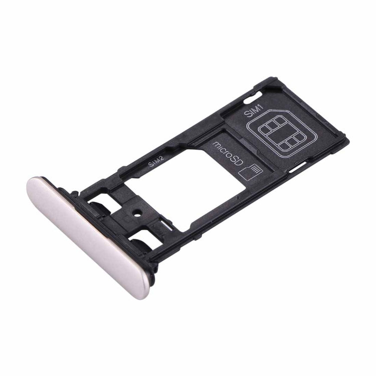 for Sony Xperia XZs (Dual SIM Version) SIM & Micro SD / SIM Card Tray, For XZs Dual SIM, For Xperia XZs Dual SIM