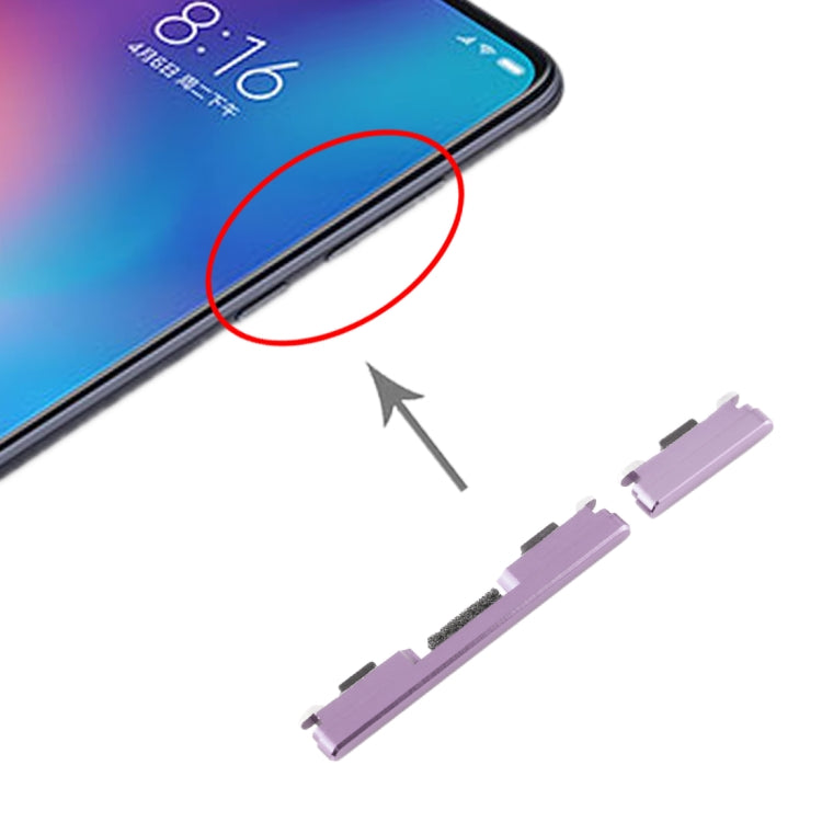 Side Keys for Xiaomi Mi 9, For Mi 9