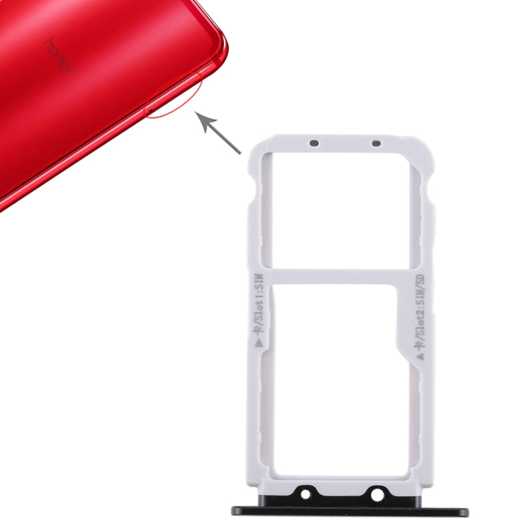 SIM Card Tray + SIM Card Tray / Micro SD Card for Huawei Honor View 10 / V10, For Huawei View 10 / V10, For Honor View 10 / V10, For Honor V10