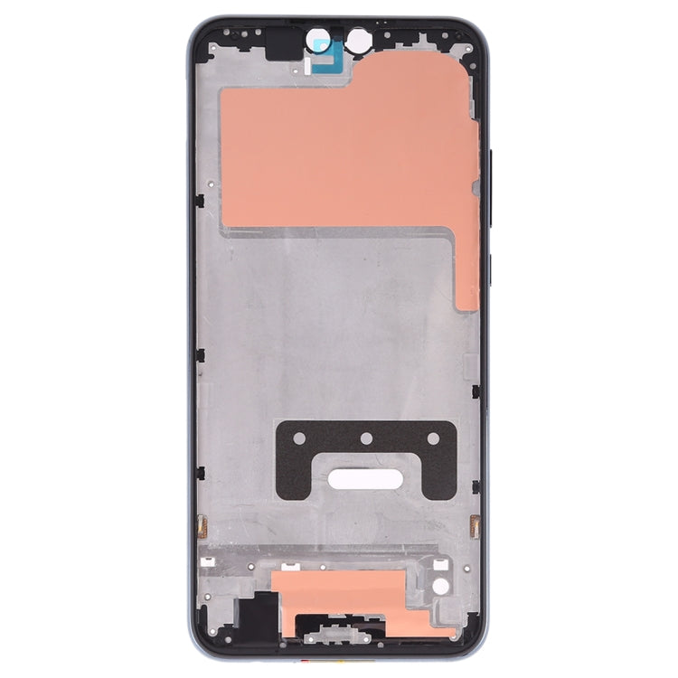 Front Housing LCD Frame Bezel Plate with Side Keys for Huawei Y9 (2019), Y9 (2019), For Huawei Y9 (2019)