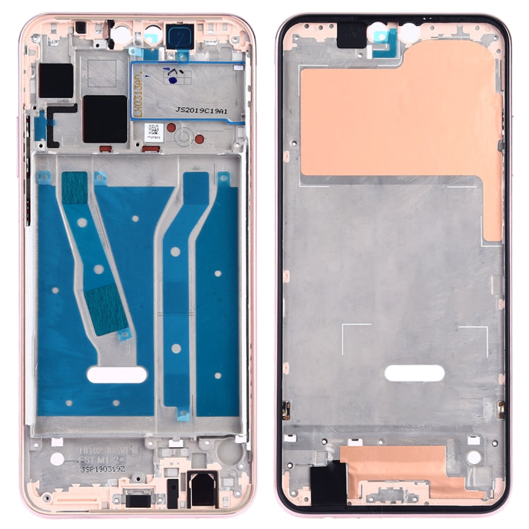 Front Housing LCD Frame Bezel Plate with Side Keys for Huawei Y9 (2019), Y9 (2019), For Huawei Y9 (2019)