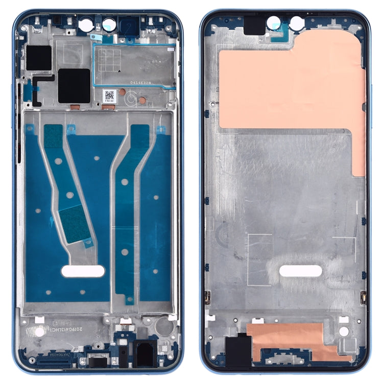 Front Housing LCD Frame Bezel Plate with Side Keys for Huawei Y9 (2019), Y9 (2019), For Huawei Y9 (2019)