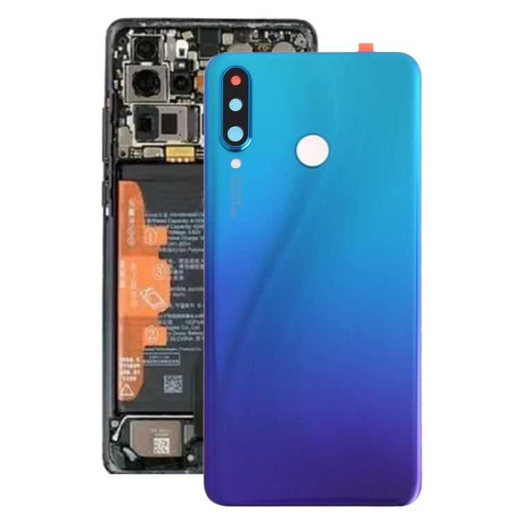 Original Battery Back Cover with Camera Lens for Huawei P30 Lite (48MP), For Huawei P30 Lite (48MP)(Original), For Huawei P30 Lite (48MP) (Original)