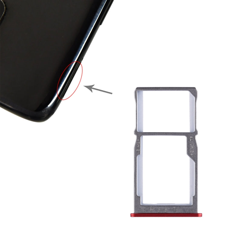For Meizu 15 SIM Card Tray + SIM Card Tray / Micro SD Card Tray, Meizu 15, For Meizu 15