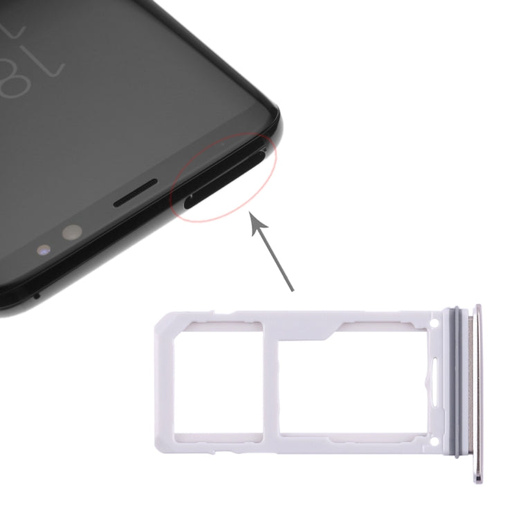 For Galaxy S8 / S8+ 2 SIM Card Tray / Micro SD Card Tray, For Galaxy S8 / S8+, For Samsung Galaxy S8(Double), For Galaxy S8 / S8+ (2 SIM)