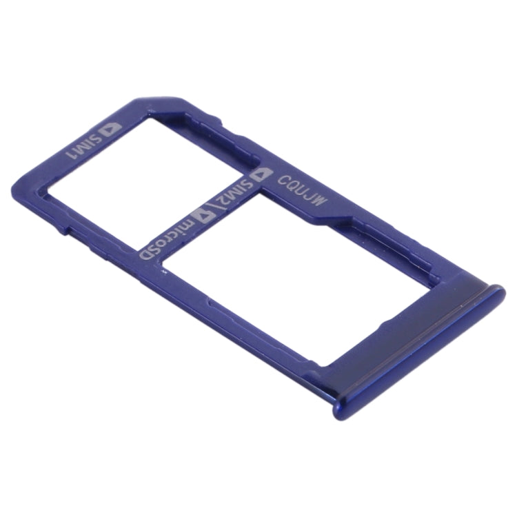 For Samsung Galaxy A60 SIM Card Tray + SIM Card Tray / Micro SD Card Tray