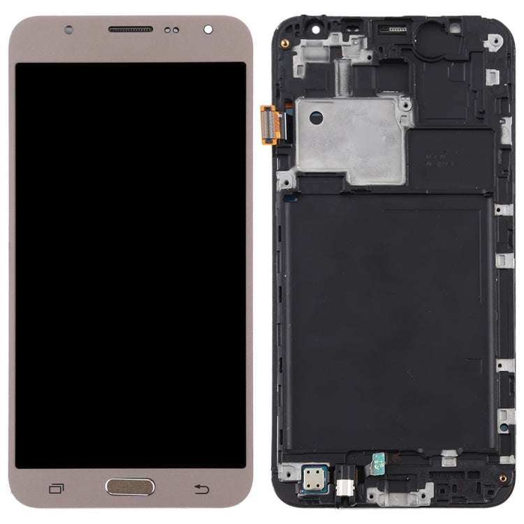 TFT Material LCD Screen and Digitizer Full Assembly with Frame for Galaxy J7 (2015) / J700F, For Galaxy J7 (2015) with Frame,TFT, For Galaxy J7 (2015) (TFT Material)