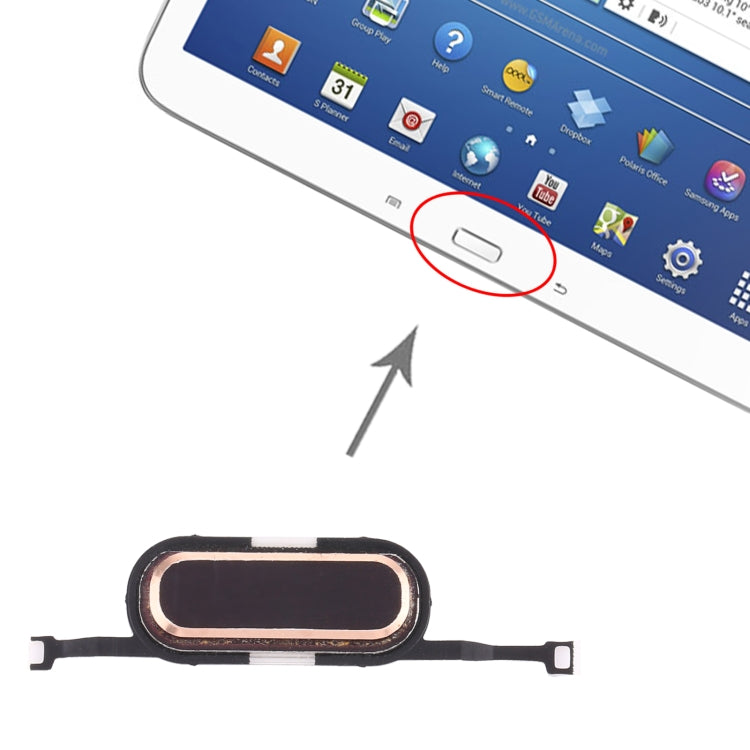 Home Key for Samsung Galaxy Tab 3 10.1 SM-P5200/P5210, For Samsung Galaxy Tab 3 10.1