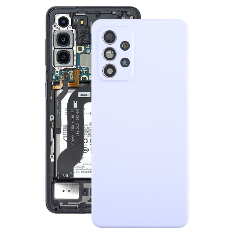 For Samsung Galaxy A52 5G / A52 4G Battery Back Cover with Camera Lens Cover, For Samsung Galaxy A52 5G / A52 4G
