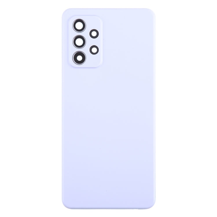 For Samsung Galaxy A52 5G / A52 4G Battery Back Cover with Camera Lens Cover