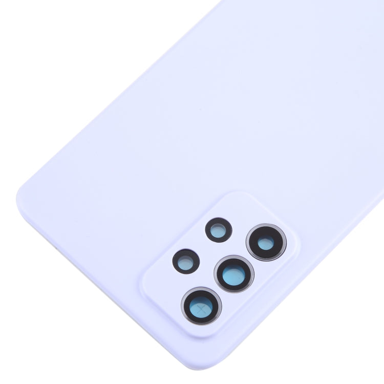 For Samsung Galaxy A52 5G / A52 4G Battery Back Cover with Camera Lens Cover