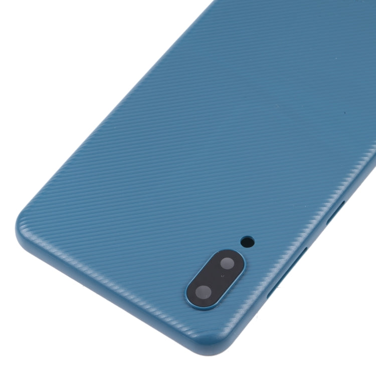 For Samsung Galaxy A02 Battery Back Cover with Camera Lens Cover