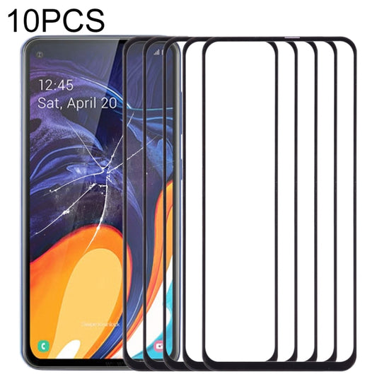 For Samsung Galaxy A60 10pcs Front Screen Outer Glass Lens