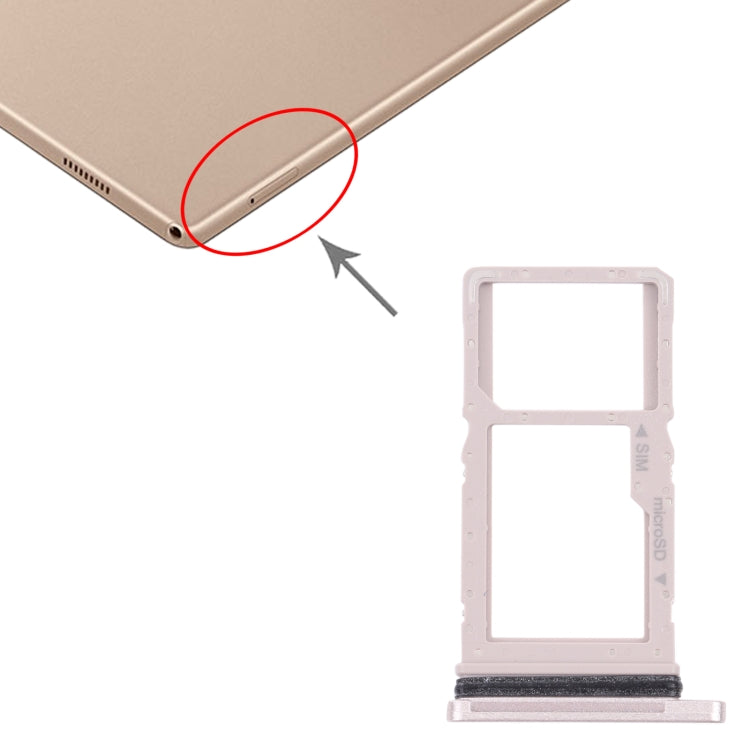 For Samsung Galaxy Tab A7 10.4 (2020) SM-T505 SIM Card Tray + Micro SD Card Tray, For Samsung Galaxy Tab A7 10.4 (2020)