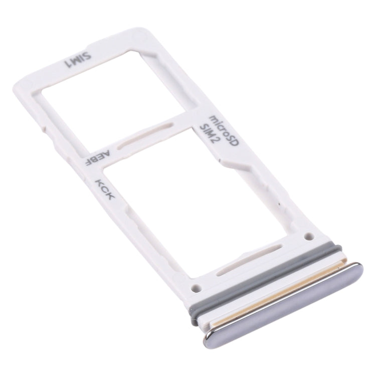 For Samsung Galaxy A72 SM-A725 SIM Card Tray + SIM Card Tray / Micro SD Card Tray