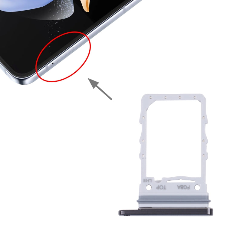 For Samsung Galaxy Z Flip4 SM-F721B Original SIM Card Tray