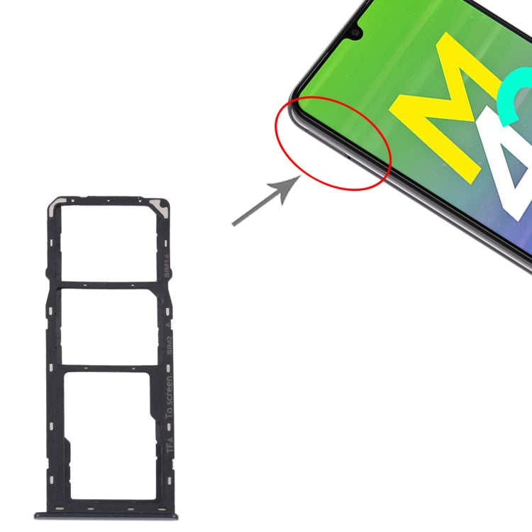 For Samsung Galaxy M42 5G SM-A436B Original SIM Card Tray + SIM Card Tray + Micro SD card tray, For Samsung Galaxy M42 5G