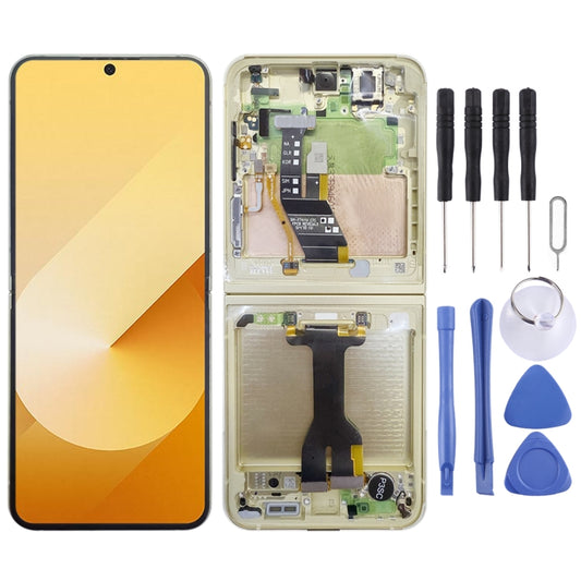 For Samsung Galaxy Z Flip6 SM-F741B Original LCD Screen Digitizer Full Assembly with Frame