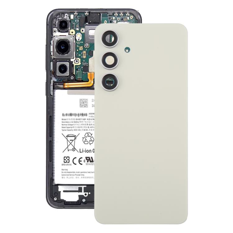 For Samsung Galaxy S24 FE SM-S721B OEM Back Cover with Camera Lens Cover