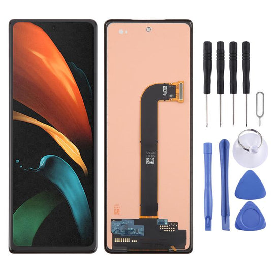 For Samsung Galaxy Z Fold2 5G SM-F916B TFT LCD Secondary Screen with Digitizer Full Assembly