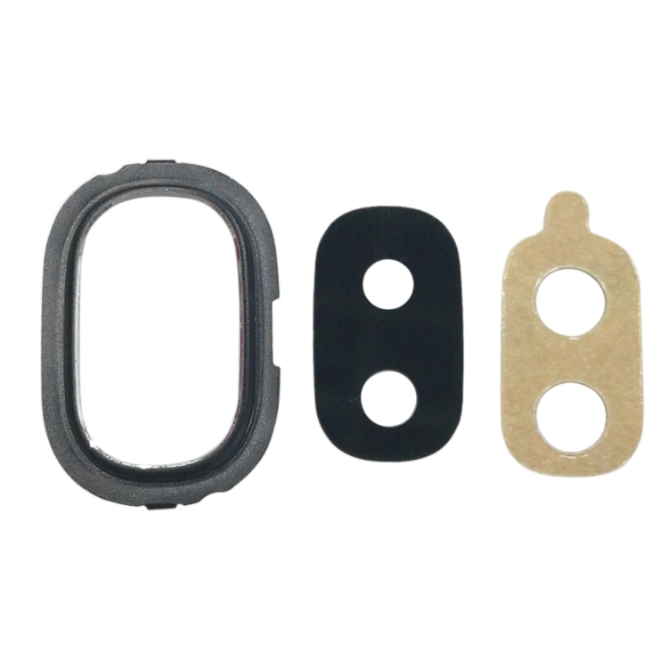 For Galaxy J4, J400F/DS, J400G/DS 10pcs Back Camera Bezel with Lens Cover & Adhesive, For Galaxy J4, Galaxy J4
