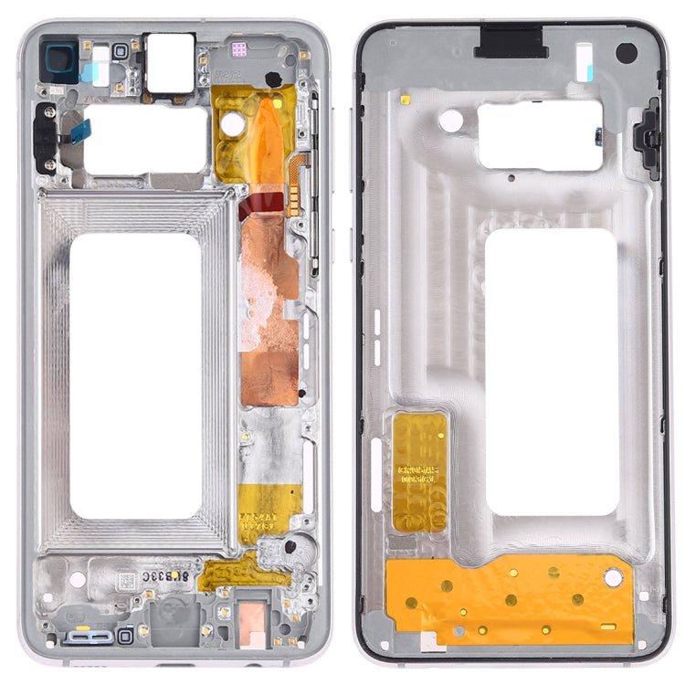 For Samsung Galaxy S10e SM-G970F/DS, SM-G970U, SM-G970W Middle Frame Bezel Plate with Side Keys