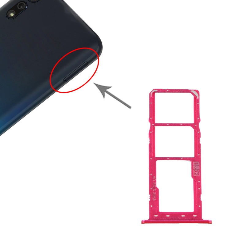 SIM Card Tray + SIM Card Tray + Micro SD Card Tray for Motorola Moto E6 Plus/Moto E6s (2020)/AGA0004/PAGA0004IN/PAGA0033IN/PAGA0033, For Motorola E6 Plus(Red), For Motorola Moto E6 Plus