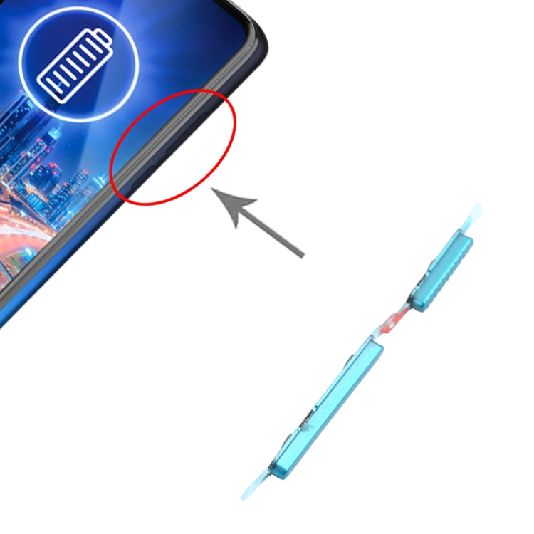 Power Button and Volume Control Button for Motorola Moto G8 Power Lite XT2055-2, For Motorola Moto G8 Power