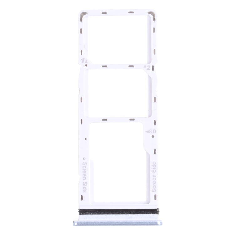 For Infinix Note 8i X683 SIM Card Tray + SIM Card Tray + Micro SD Card Tray