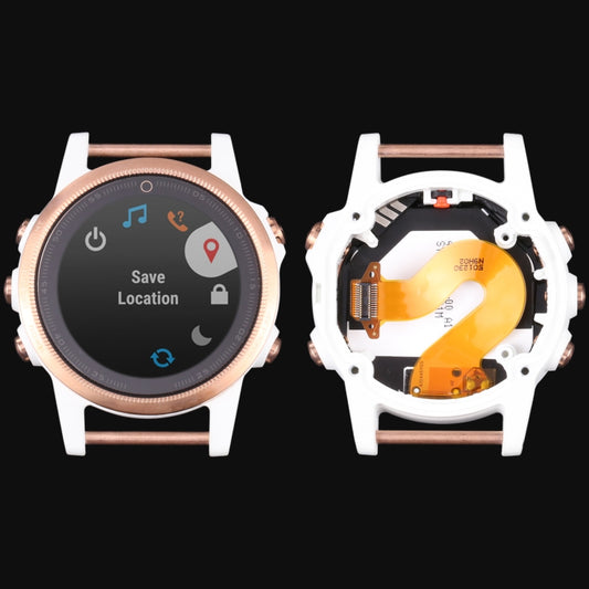 LCD Screen and Digitizer Full Assembly With Frame for Garmin Fenix 5S (Sapphire Version)