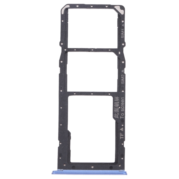 For OPPO Realme 7 (Asia) RMX2151, RMX2163 SIM Card Tray + SIM Card Tray + Micro SD Card Tray