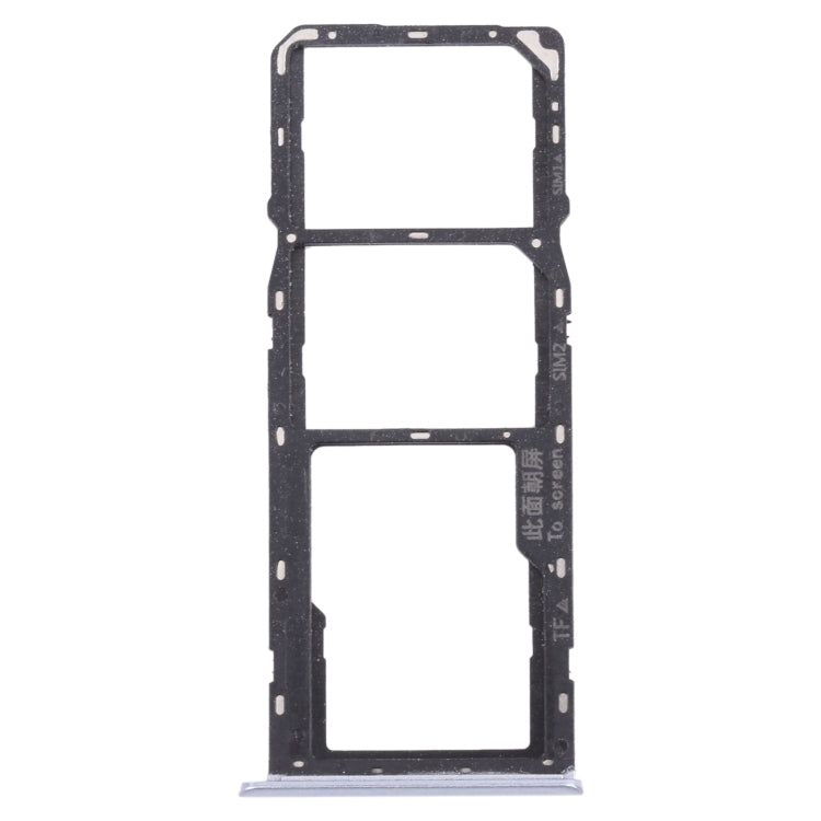 For OPPO Realme C15 RMX2180  SIM Card Tray + SIM Card Tray + Micro SD Card Tray
