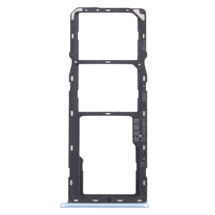For OPPO A15 CPH2185 SIM Card Tray + SIM Card Tray + Micro SD Card Tray