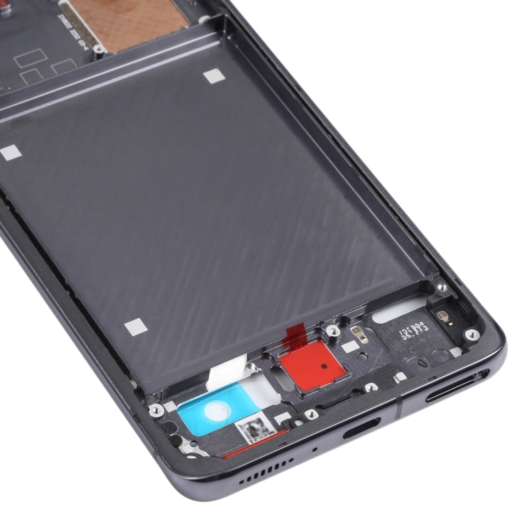 Original Front Housing LCD Frame Bezel Plate for Xiaomi Mi 11 Pro M2102K1AC, For Xiaomi Mi 11 Pro(Original)