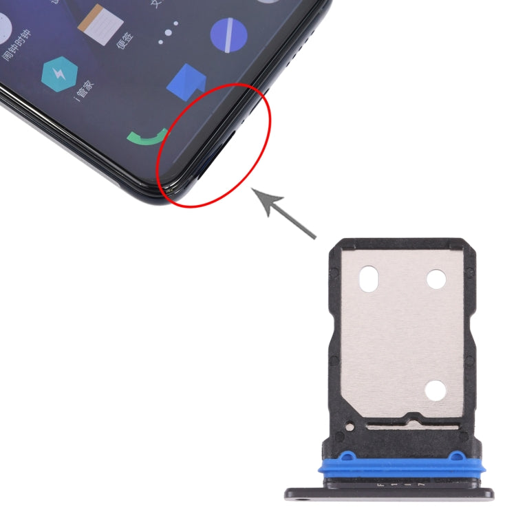 For vivo iQOO 8 Pro SIM Card Tray + SIM Card Tray