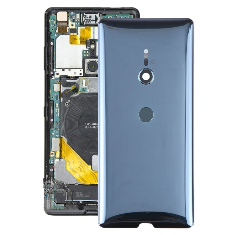 Original Battery Back Cover with Fingerprint for Sony Xperia XZ3, For Sony XPeria XZ3, For Sony Xperia XZ3, For Sony Xperia XZ3(Original)