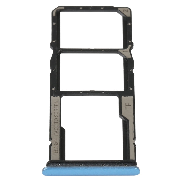 SIM Card Tray + SIM Card Tray + Micro SD Card Tray For Xiaomi Redmi 10C/Redmi 10 India/Poco C40