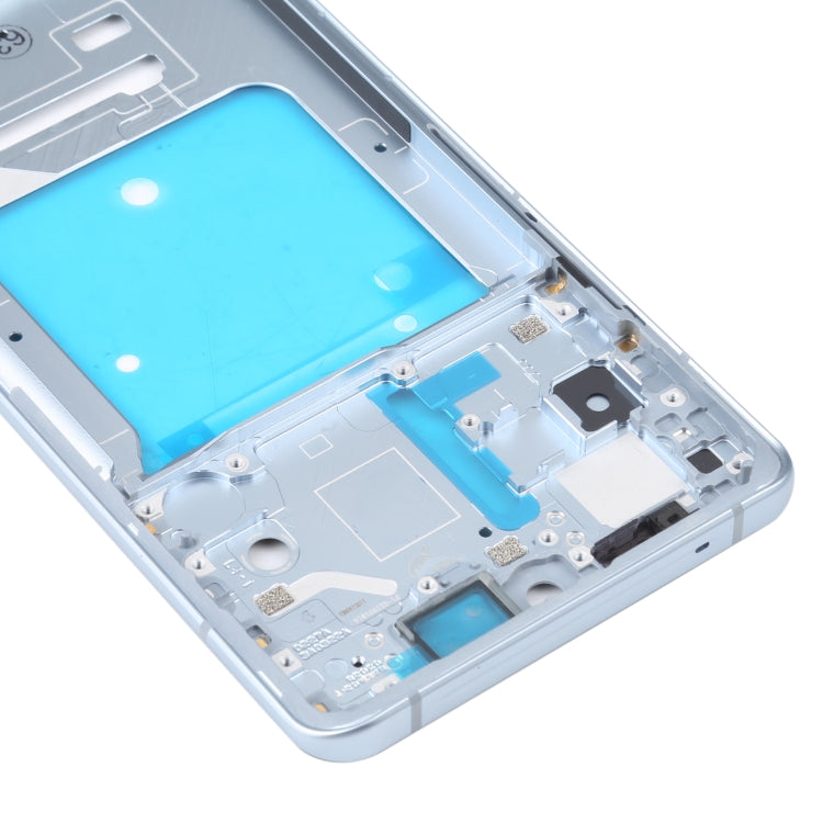 For vivo iQOO 7 Original Front Housing LCD Frame Bezel Plate, For vivo iQOO 7 (Blue), For vivo iQOO 7 (Silver)