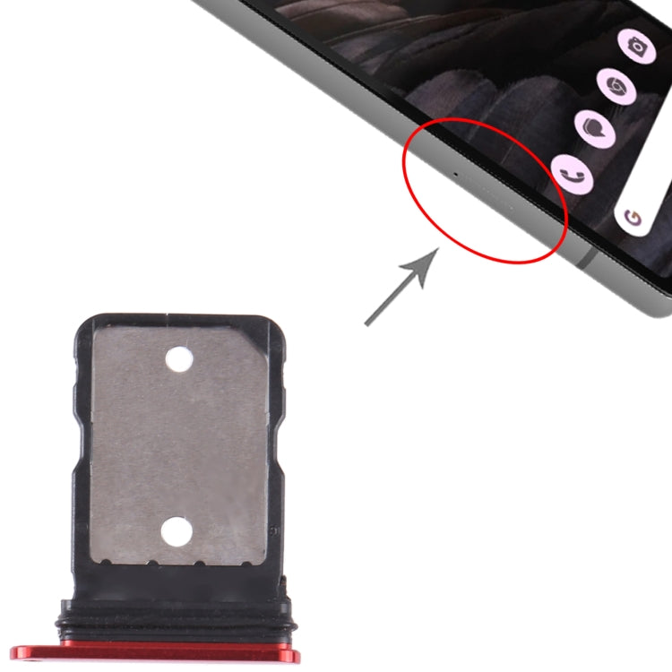 For Google Pixel 7A Original SIM Card Tray with SIM Pin, For Google Pixel 7A(Red), For Google Pixel 7A, For Google Pixel 7A(Blue)