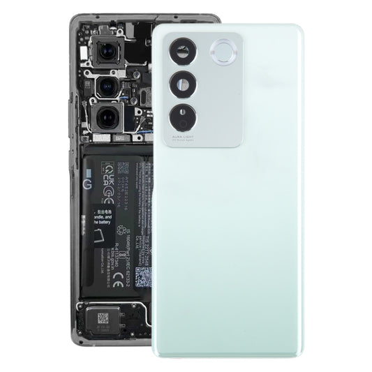 For vivo V27 / V27 Pro Original Battery Back Cover with Camera Lens Cover