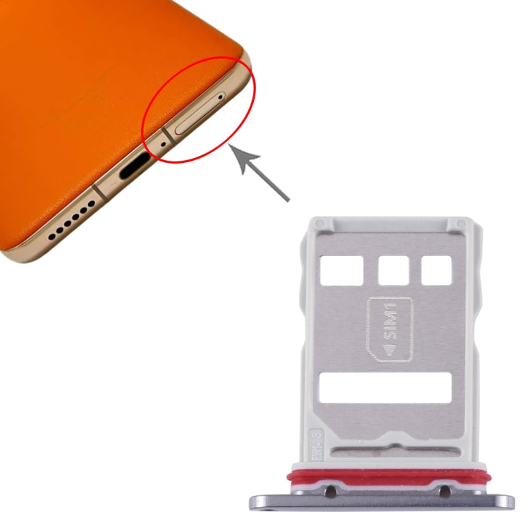 For Huawei Mate 50 SIM + NM Card Tray