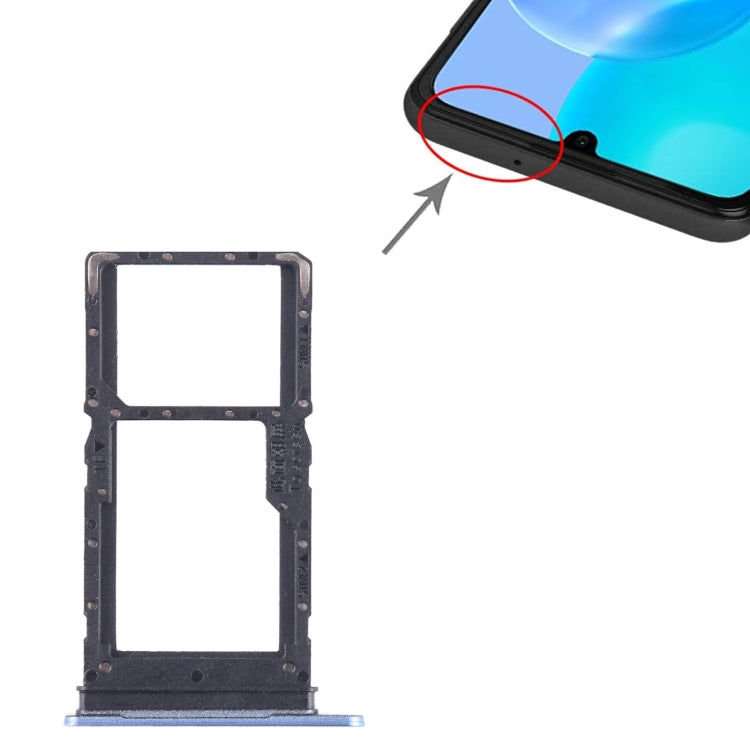 For Honor X5 Plus SIM + SIM / Micro SD Card Tray