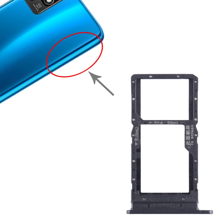 For Honor Play5T SIM + SIM Card Tray