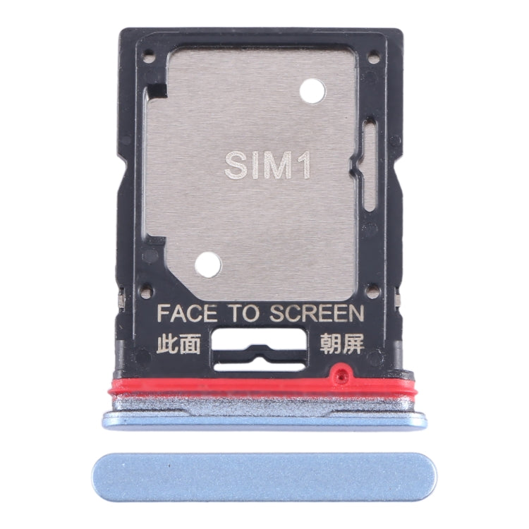For Xiaomi Redmi Note 11T Pro SIM Card Tray + SIM Card Tray / Micro SD Card Tray, For Xiaomi Redmi Note 11T Pro