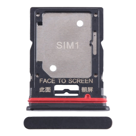 For Xiaomi Redmi K50i SIM Card Tray + SIM Card Tray / Micro SD Card Tray