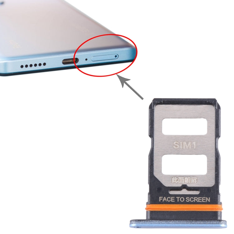 For Xiaomi Redmi Note 12 Pro+ 5G SIM Card Tray + SIM Card Tray, For Xiaomi Redmi Note 12 Pro+ 5G