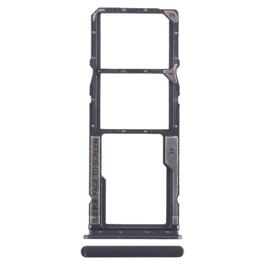 For Xiaomi Redmi 12C SIM Card Tray + SIM Card Tray + Micro SD Card Tray