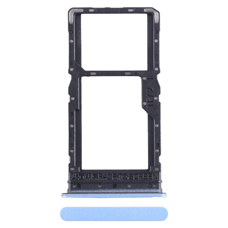 For Xiaomi Redmi 12 4G SIM Card Tray + SIM Card Tray / Micro SD Card Tray, For Xiaomi Redmi 12 4G
